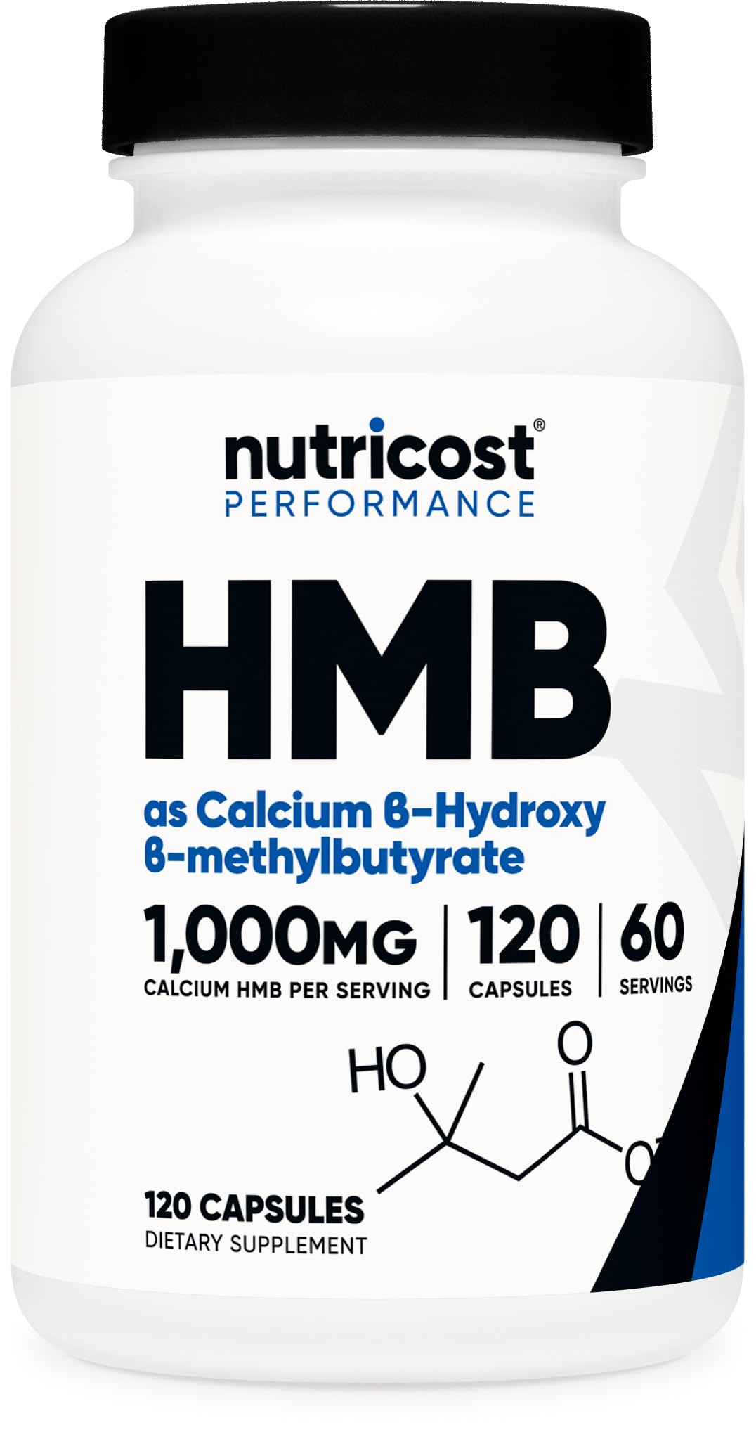 Amazon.com: Nutricost HMB (Beta-Hydroxy Beta-Methylbutyrate